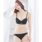ブラジャー ショーツセット レース使いブラセット