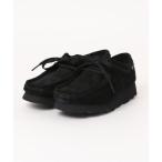 ブーツ CLARKS クラークス W's Wallabee.GTX ワラビーGTX 26179258 Black Sde レディース