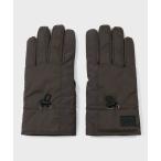 手袋 「限定」“Cropped Logo” グローブ「240758 ECTSG」 メンズ