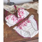 ブラジャー ショーツセット 「ノンワイヤーみたいな着け心地」しっかり胸をしっかり支えてくれるソフトワイヤーブラ＆ショーツ