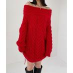 ワンピース シャーリングオフショルミニワンピース　231551