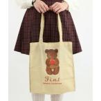 エコバッグ ハグベアークッキー缶プリントサスティナブルエコバッグ/SweetsCollection/fint　フィント