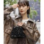 ショルダーバッグ バッグ スパンコール巾着ショルダーバッグ2 / 208907 レディース