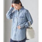 ブラウス シャツ ROCKMOUNT_「洗濯機可能」デニム ウエスタン レディース