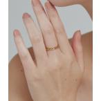 ショッピングリング 指輪 リング 「 金属アレルギー対応 」一粒ビジューリング  サージカルステンレス レディース