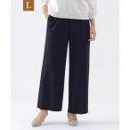 ショッピングサンヨー パンツ 「L」「ウォッシャブル」ラグジュアリースムースワイドストレートパンツ レディース