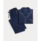 パジャマ コットン ジャージー パジャマ セット メンズ