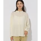 ブラウス シャツ フィブリルサテンブラウス/220378 レディース