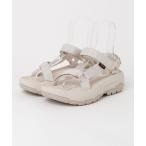 「Teva」 フラットサンダル 7(24) クリーム レディース