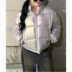 ブルゾン アウター グロッシー中綿ブルゾン レディース