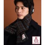 マフラー 「HARRIS TWEED/ハリスツイード」中綿入り差込マフラー メンズ
