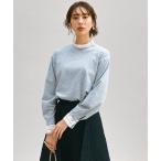 ショッピングコンビ ニット セーター 「洗える」ヴィスコースストレッチ レースコンビ ニット レディース