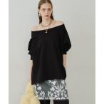 トレーナー スウェット 2way loose sweat shirt / 2wayルーズスウェットシャツ レディース