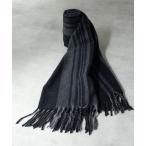 マフラー NAVY パネル切り替えマフラー メンズ レディース