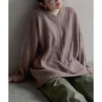 ニット セーター Vネック ニットチュニック レディース