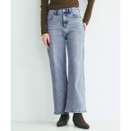 ジーンズ デニム デニムパンツ 裏起毛ストレートデニムパンツ レディース