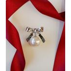 ショッピングパール ピアス ピアス リボンパールピアス/バレエコア/レディース/メンズ/24CC キッズ 子供