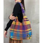  сумка на плечо сумка боа в клетку принт A4 соответствует большая вместимость сумка на плечо большая сумка женский 