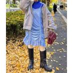 ワンピース ベロアランジェリーキャミ