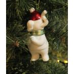 インテリア 陶器モチーフオーナメント「CHRISTMAS 2024」