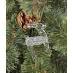 ショッピングオーナメント インテリア ミニガラスオーナメント「CHRISTMAS 2024」