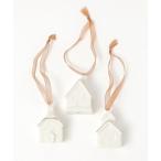 ショッピングオーナメント インテリア 陶器ミニオーナメントセット「CHRISTMAS 2024」