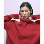 ニット セーター Mid-Gauge Turtleneck Knit Pullover レディース