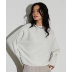 ニット セーター ドルマンスリーブラメニット レディース