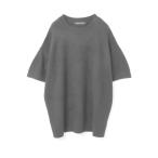 ショッピングチュニック ニット セーター mizuiro ind クルーネックチュニック レディース