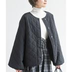 ダウンコート ダウンジャケット ボリュームスリーブ裏ボアキルトジャケット レディース