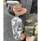 キーホルダー WEGO/総柄しっぽキーホルダー