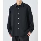 シャツ THE WASHABLE WOOL SHIRTS/洗える/シワになりにくい/ドレープ メンズ