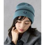 ショッピングフレッドペリー ニット帽 ニットキャップ 「FRED PERRY」TWIN TIPPED MERINO WOOL BEANIE フレッドペリー ティップライン ロゴ刺