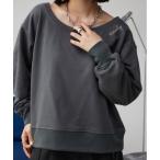 tシャツ オフショルダーウラケトップス レディース