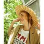 「FREAK'S STORE」 「CASSELINI」ストローハット ONE SIZE ナチュラル レディース