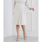 スカート 「通勤・セレモニー/セットアップ対応」Aラインツイードスカート「洗える」