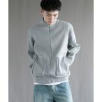 カーディガン 「aimoha neo」High-Neck Zip-Up Knit Cardigan メンズ