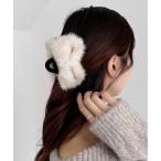 ヘアクリップ リボンファーバンス　234081