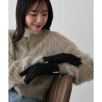 手袋 タッチパネル対応パールグローブ レディース