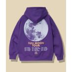 パーカー eco lead 裏起毛FULL MOON ZIPパーカー メンズ レディース
