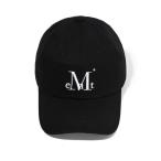 キャップ 帽子 「日本未発売/WEB限定」MUCENT(ムセント)/シグネチャー ロゴ ベースボール キャップ サイズ調整可能/SIGNATURE B