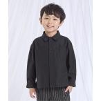 ショッピングセラフ ブラウス シャツ 「ジュニア対応」プルオーバー風比翼シャツ キッズ 子供服 男の子 女の子