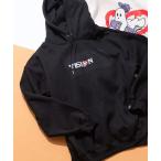 パーカー 「VISION STREET WEAR/ヴィジョンストリートウェア」GHOST SKATER PARKA/オーバーサイズ 裏起毛 バックプリ