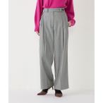 パンツ SHIPS Colors:「手洗い可能」2タック パンツ レディース