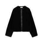 ショッピングパイル ブルゾン アウター ワイドリッジパイル クルーネックブルゾン レディース