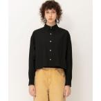 ブラウス シャツ クロップドチャンキーシャツ レディース