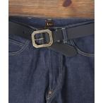 ベルト Levi's/リーバイス 40mm 本革 アンティークゴールド スクエア型バックル レザーベルト メンズ レディース
