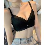 ショッピングブラジャー ショーツ セット ブラジャー ショーツセット 「2点セット」ビジュー付き ソリッドカラー  ブラ＆ショーツ