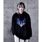 パーカー Amiligeロゴグラデーションパーカー レディース メンズ