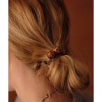 ヘアゴム レオパードボールヘアゴム